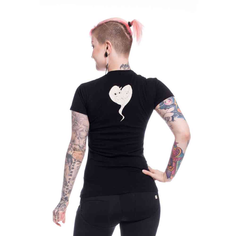 Cupcake Cult - UNICORN DREAM T-shirt Femme - Noir